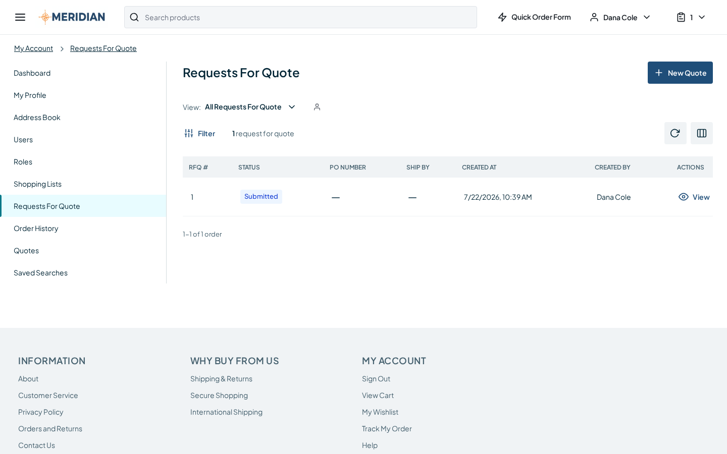 OroCommerce quote and RFQ workflow